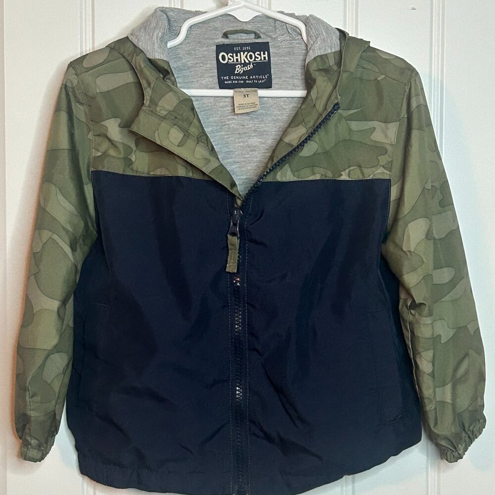 OshKosh Kids Dino Windbreaker Jacket 3T